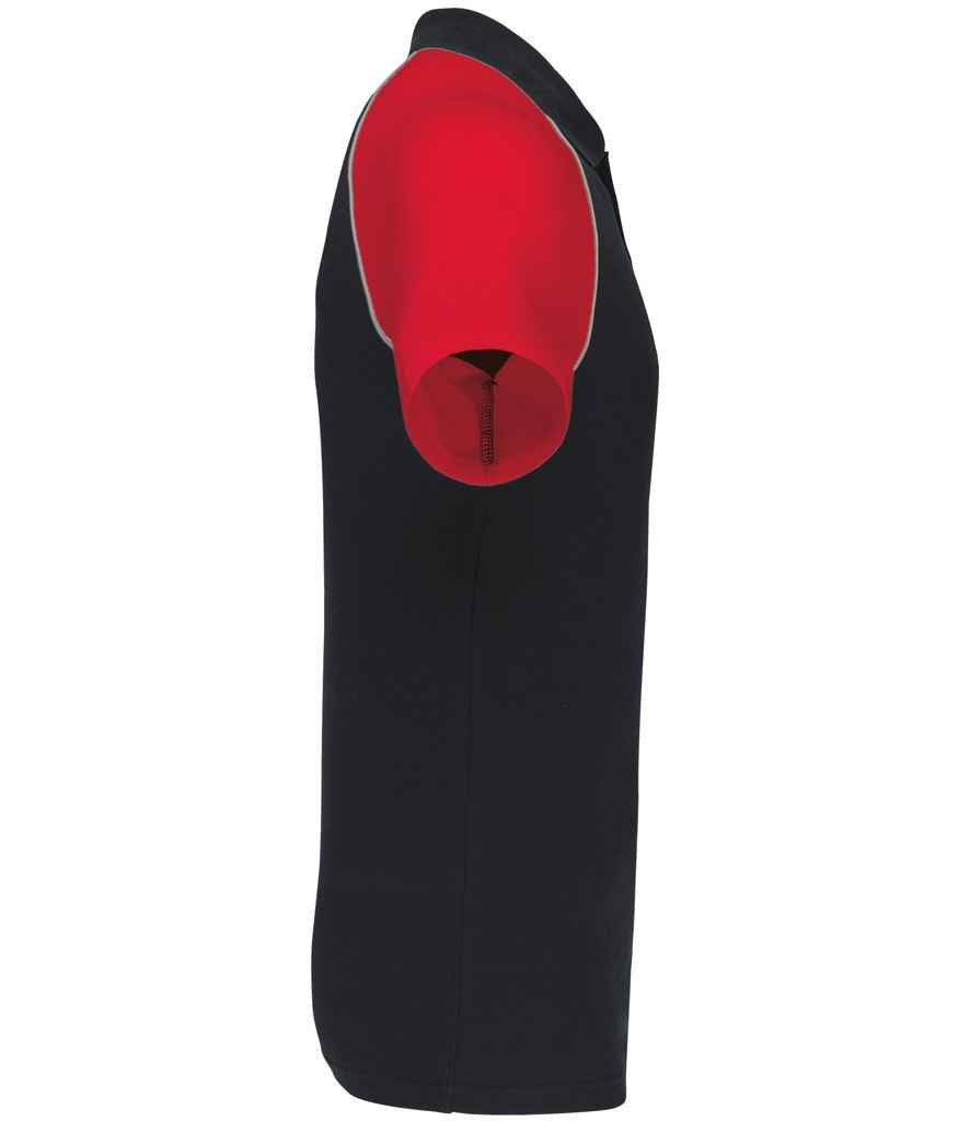Kariban - Baseball Cotton Piqué Polo Shirt - Pierre Francis