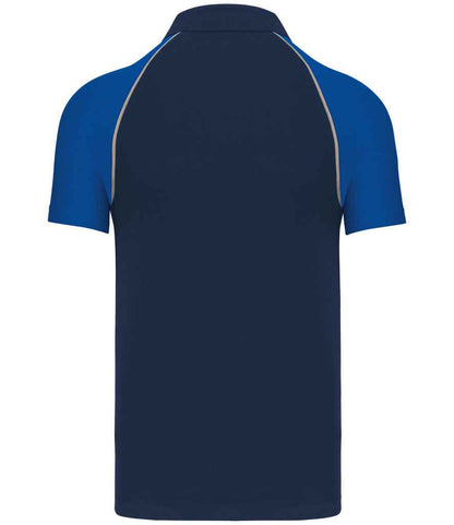 Kariban - Baseball Cotton Piqué Polo Shirt - Pierre Francis