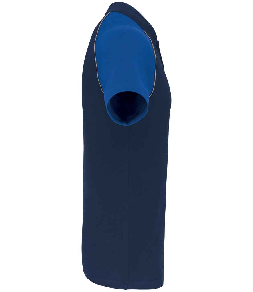 Kariban - Baseball Cotton Piqué Polo Shirt - Pierre Francis