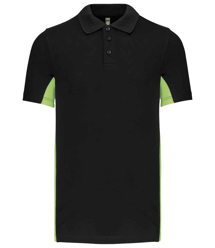 Kariban - Flag Poly / Cotton Piqué Polo Shirt