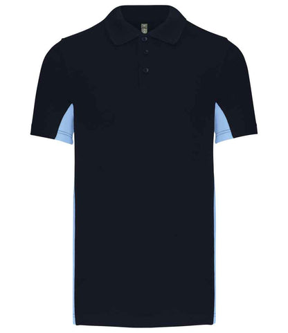 Kariban - Flag Poly / Cotton Piqué Polo Shirt - KB232 NV/SK S