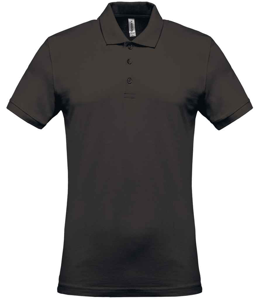 Kariban Short Sleeve Piqué Polo Shirt - KB254 DGY S
