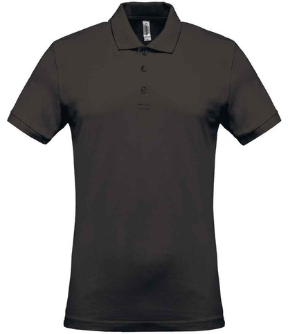 Kariban Short Sleeve Piqué Polo Shirt - KB254 DGY S