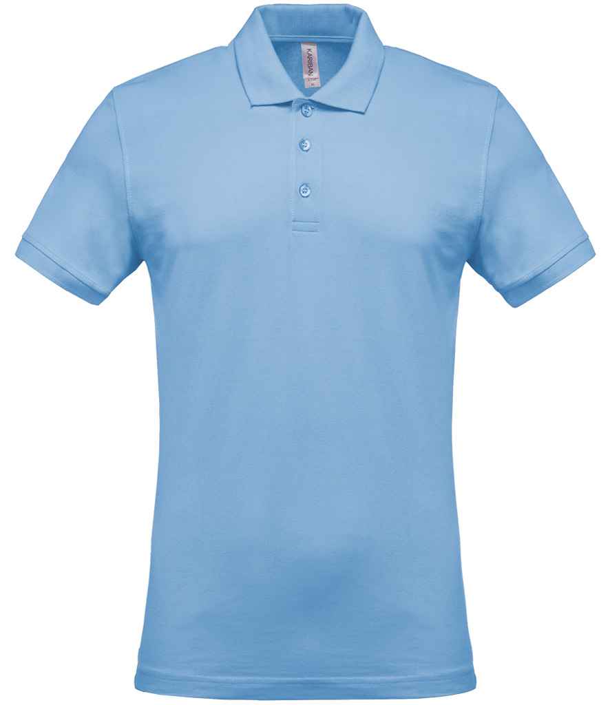 Kariban Short Sleeve Piqué Polo Shirt - KB254 SKY S