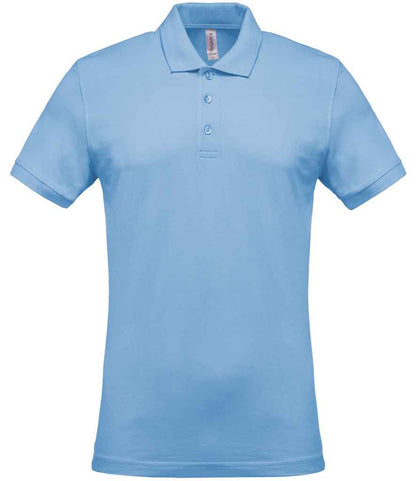 Kariban Short Sleeve Piqué Polo Shirt - KB254 SKY S