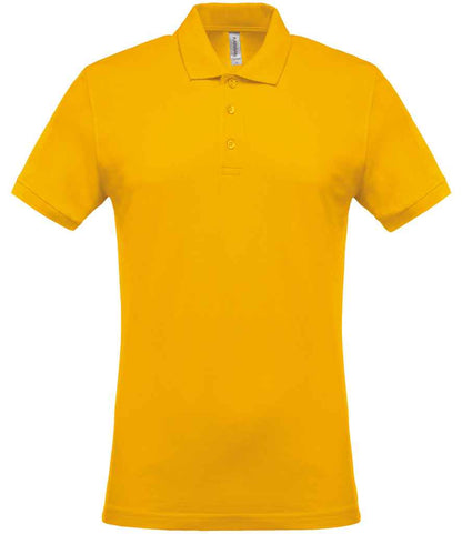 Kariban Short Sleeve Piqué Polo Shirt - KB254 YEL S