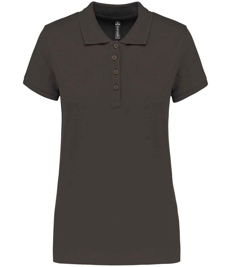 Kariban Ladies Short Sleeve Piqué Polo Shirt - KB255 DGY XS