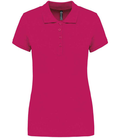 Kariban Ladies Short Sleeve Piqué Polo Shirt - KB255 FUS XS