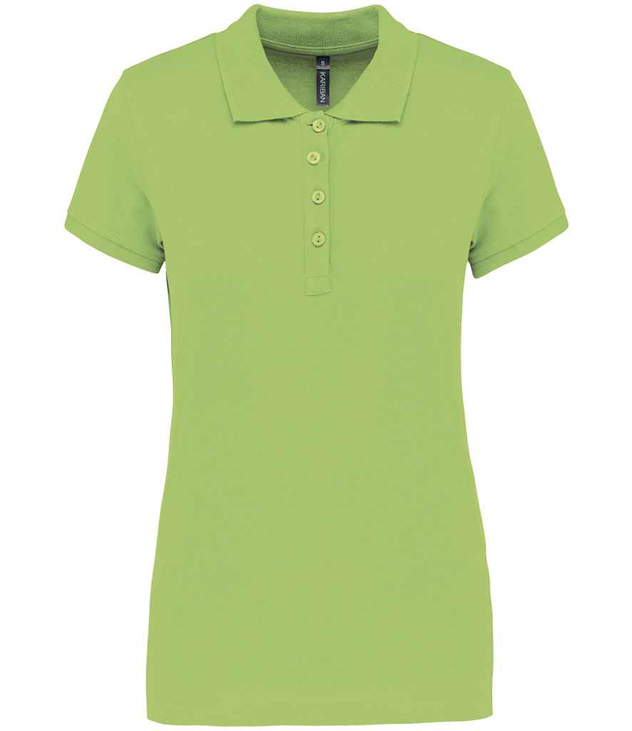 Kariban Ladies Short Sleeve Piqué Polo Shirt - KB255 LIM XS