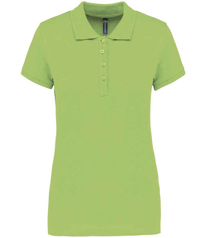 Kariban Ladies Short Sleeve Piqué Polo Shirt - KB255 LIM XS