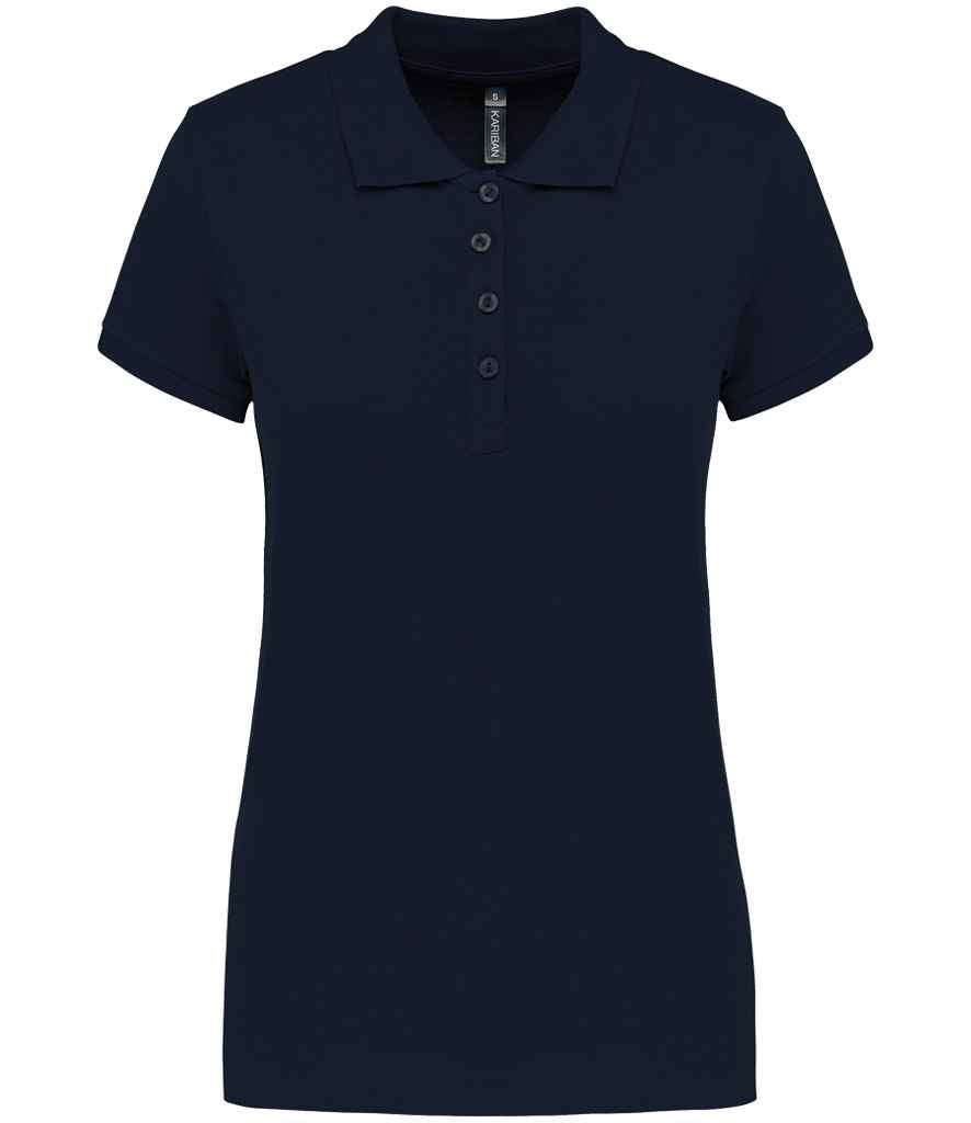 Kariban Ladies Short Sleeve Piqué Polo Shirt - KB255 NAV XS