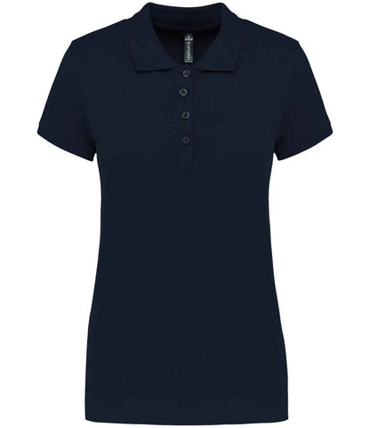 Kariban Ladies Short Sleeve Piqué Polo Shirt - KB255 NAV XS