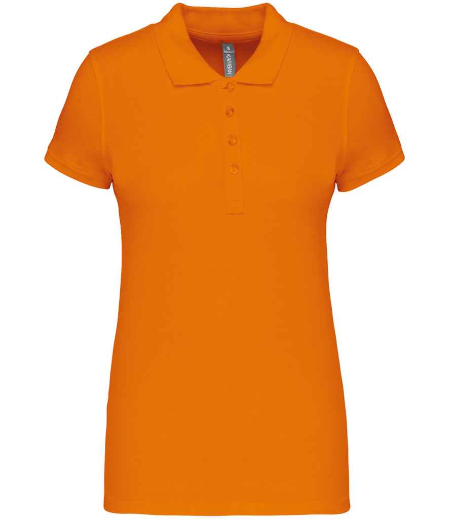 Kariban Ladies Short Sleeve Piqué Polo Shirt - KB255 ORA XS