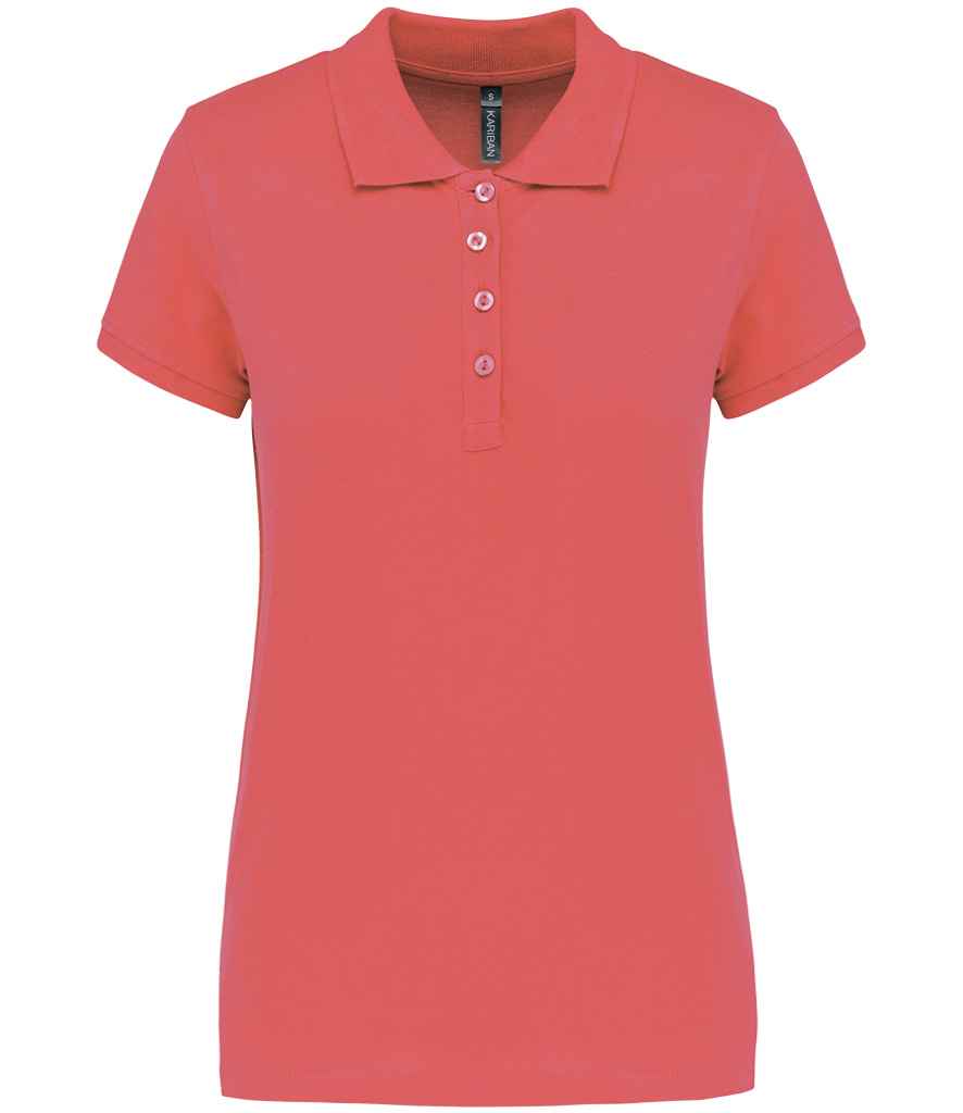 Kariban Ladies Short Sleeve Piqué Polo Shirt - KB255 TCR XS