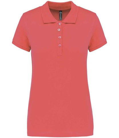 Kariban Ladies Short Sleeve Piqué Polo Shirt - KB255 TCR XS