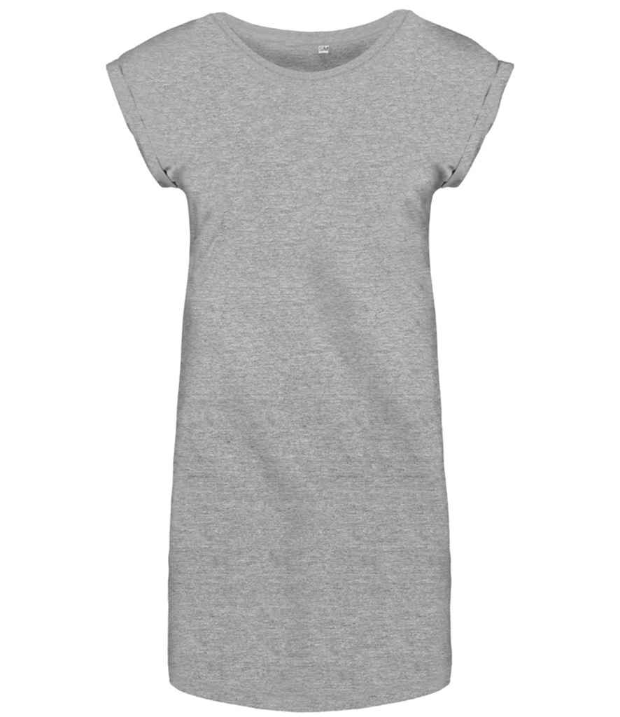 Kariban - Ladies T-Shirt Dress - KB388 LGR S/M