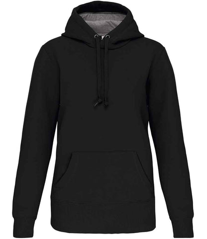 Kariban - Heavy Contrast Hoodie - KB443 BLK XS