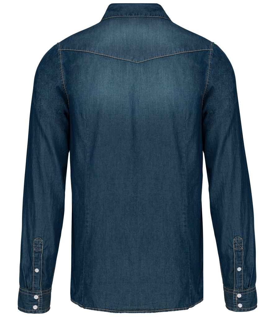 Kariban - Long Sleeve Denim Shirt - Pierre Francis