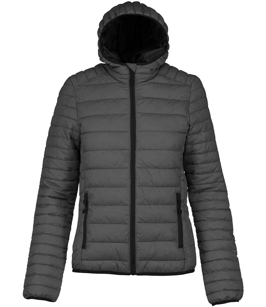 Kariban - Ladies Lightweight Hooded Padded Jacket - Pierre Francis