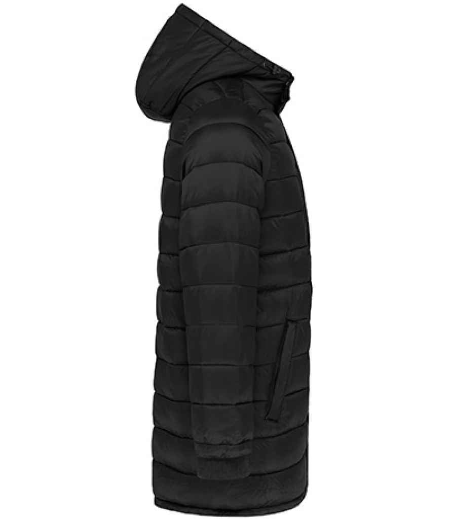 Kariban - Lightweight Long Padded Parka Jacket - Pierre Francis