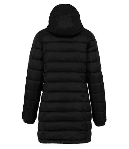 Kariban - Ladies Lightweight Long Padded Parka Jacket - Pierre Francis
