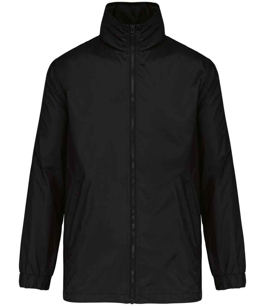 Kariban - Lined Windbreaker Jacket - KB687 BLK S