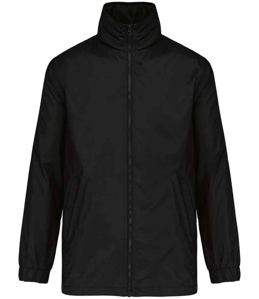 Kariban - Lined Windbreaker Jacket - KB687 BLK S