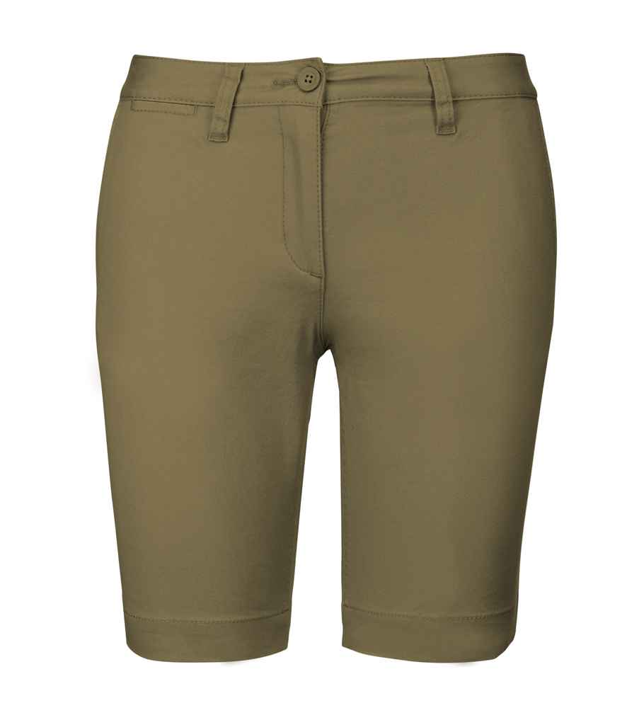 Kariban - Ladies Chino Bermuda Shorts - Pierre Francis
