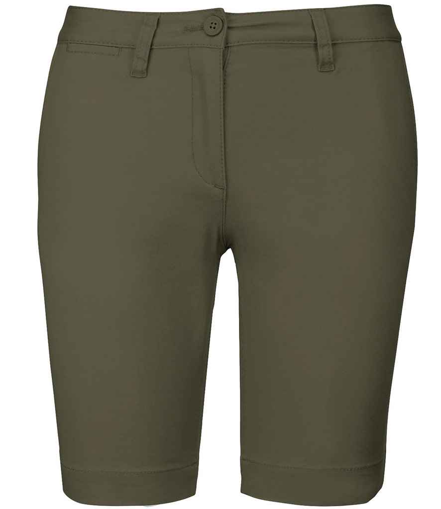 Kariban - Ladies Chino Bermuda Shorts - Pierre Francis