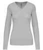 Kariban - Ladies Cotton Acrylic V Neck Sweater - Pierre Francis
