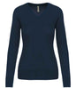 Kariban - Ladies Cotton Acrylic V Neck Sweater - Pierre Francis