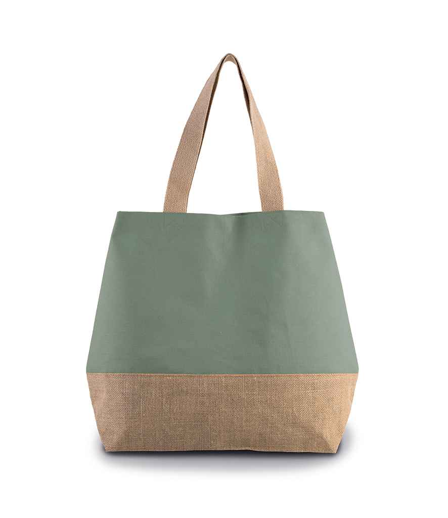 Kimood - Canvas & Jute Shopper - Pierre Francis