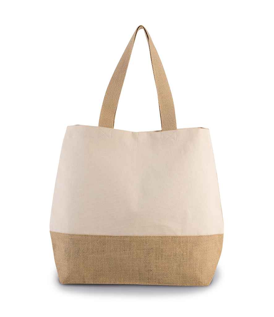 Kimood - Canvas & Jute Shopper - Pierre Francis