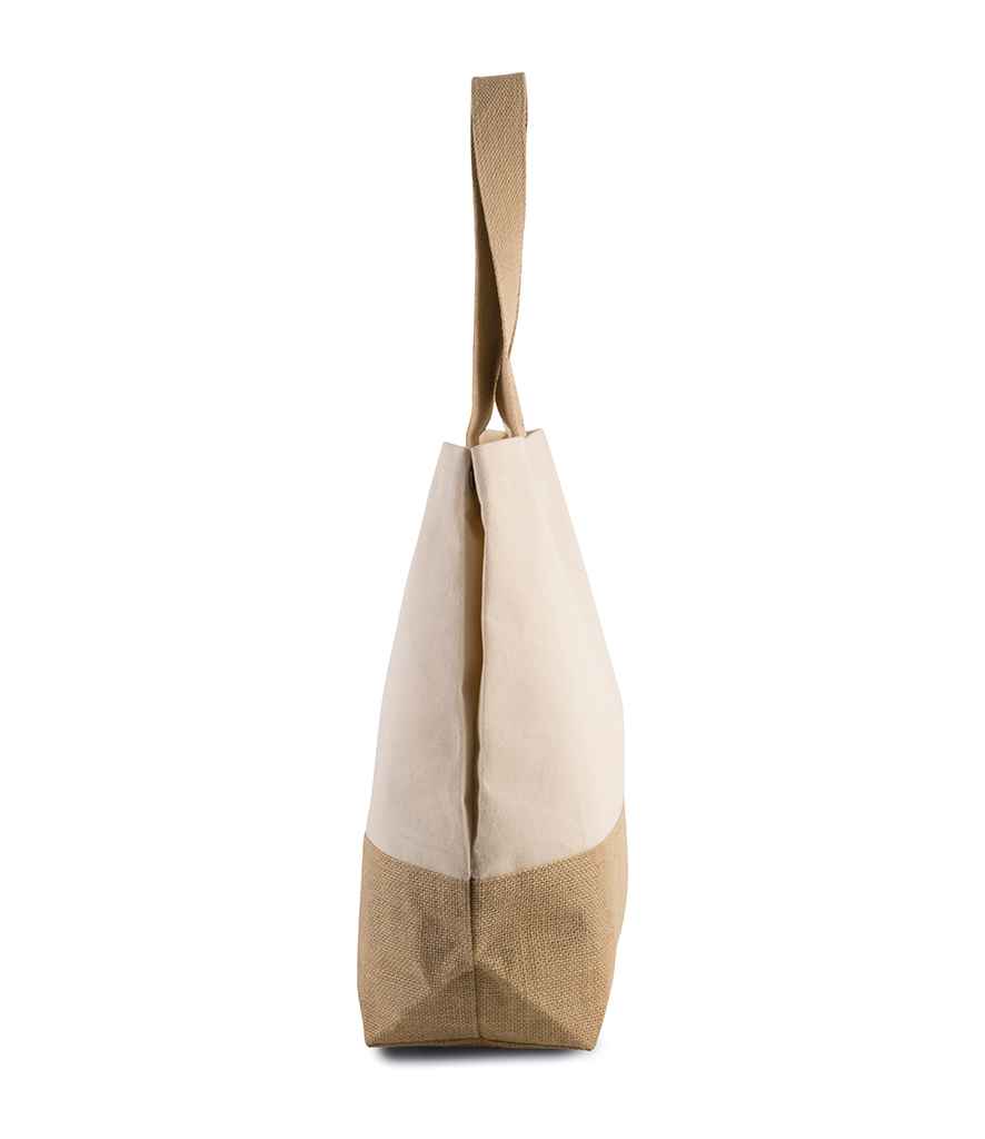 Kimood - Canvas & Jute Shopper - Pierre Francis