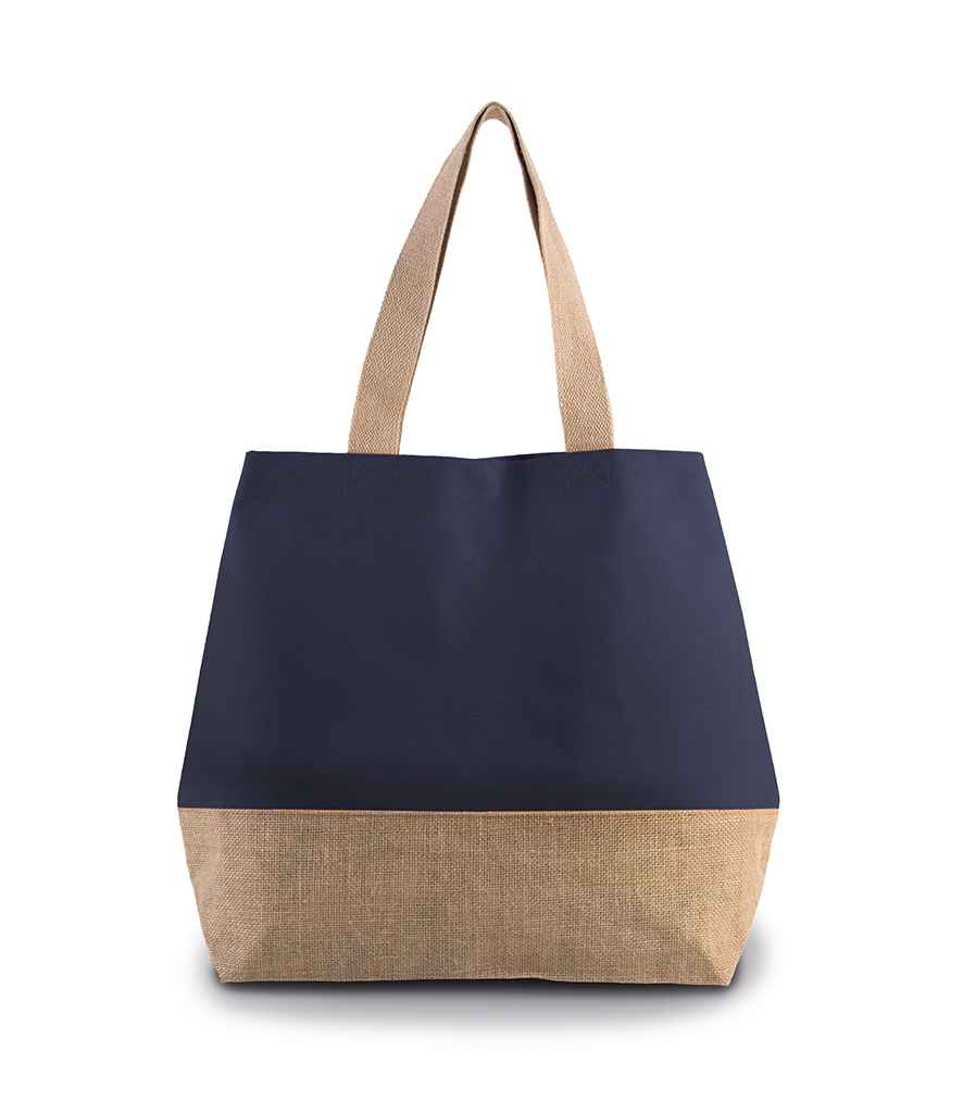 Kimood - Canvas & Jute Shopper - Pierre Francis