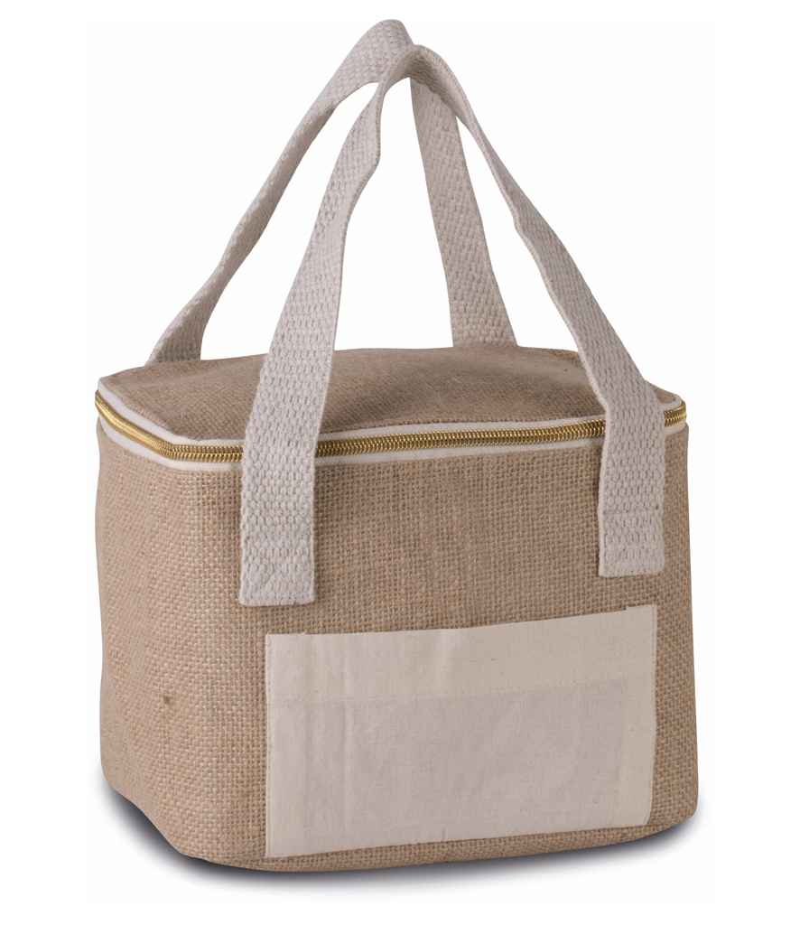 Kimood - Small Jute Cool Bag - KI0352 NAT ONE