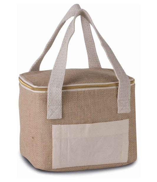 Kimood - Small Jute Cool Bag - KI0352 NAT ONE