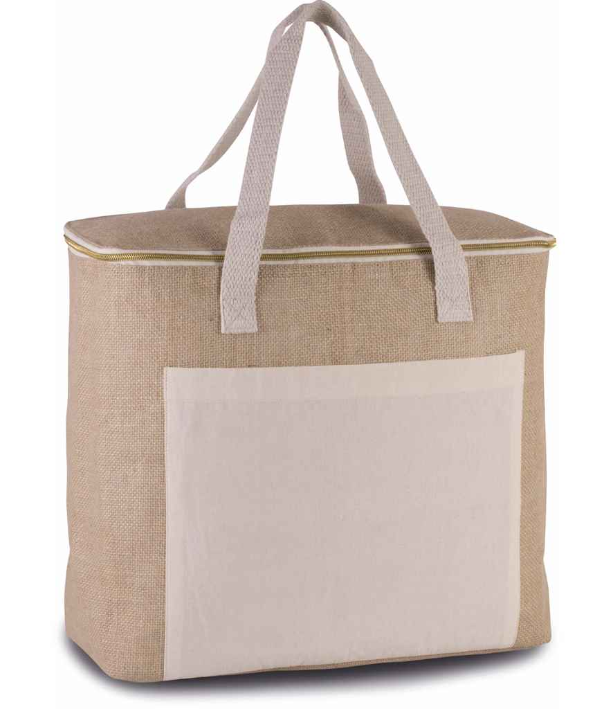 Kimood - Large Jute Cool Bag