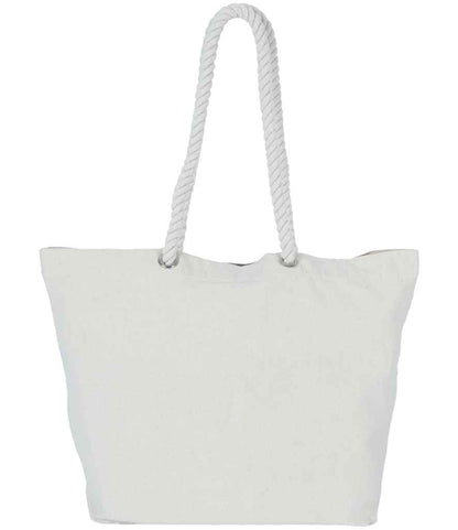 Kimood - Marine Style Tote Bag - KI3209 WNAT ONE