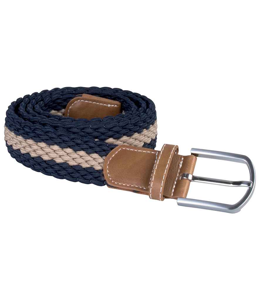K-UP - Braided Elasticated Belt - KP805 NV/BE ONE