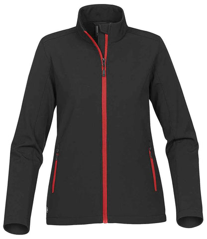Stormtech - Ladies Orbiter Soft Shell Jacket - KSB1W BK/BR S