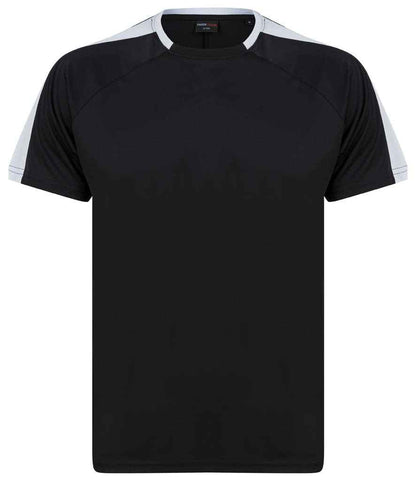 Finden and Hales - Unisex Team T-Shirt - LV290 BK/WH XS