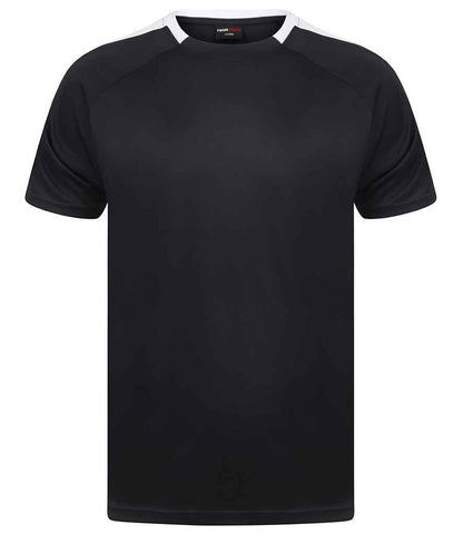 Finden and Hales - Unisex Team T-Shirt - LV290 NV/WH XS