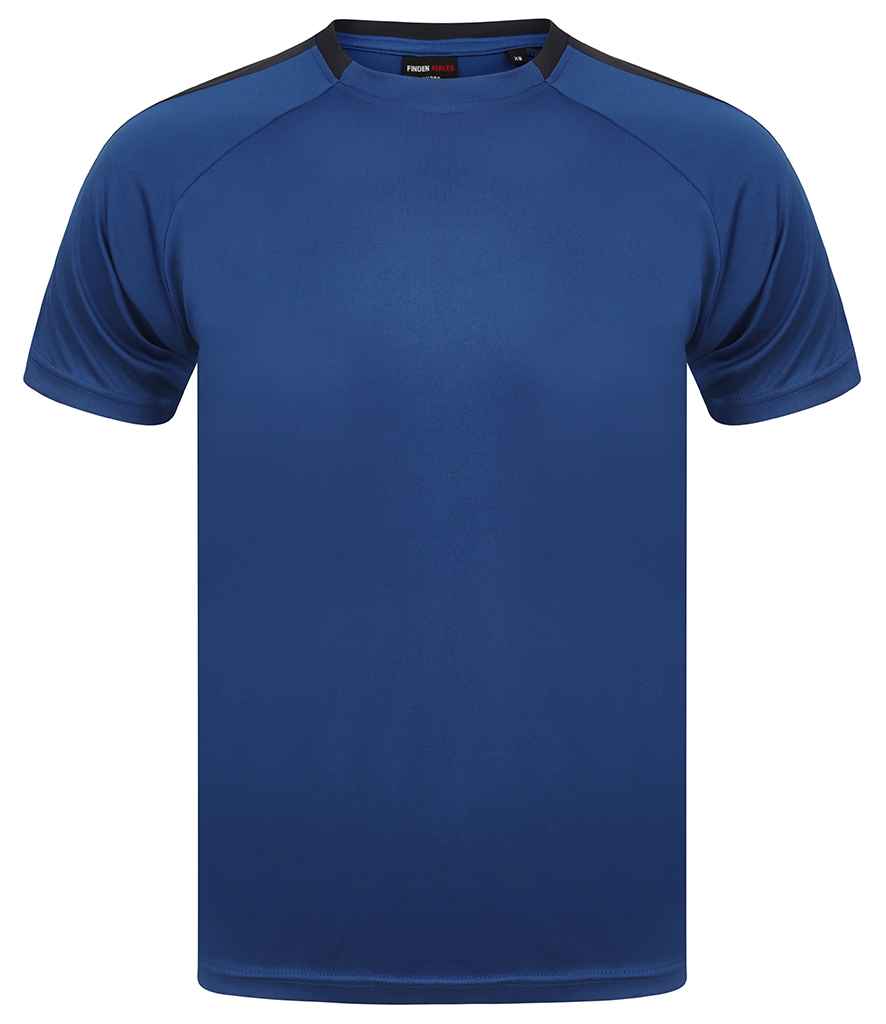 Finden and Hales - Unisex Team T-Shirt - LV290 RY/NV XS