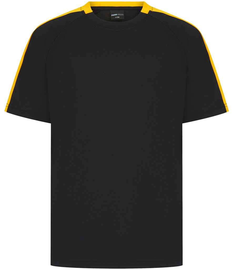 Finden + Hales - Kids Team T-Shirt - LV292 BK/GO 3-4