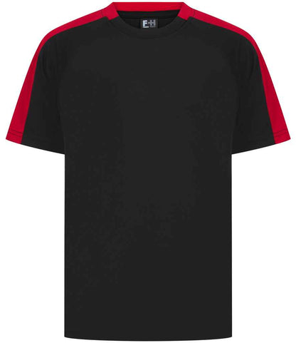Finden + Hales - Kids Team T-Shirt - LV292 BK/RD 3-4