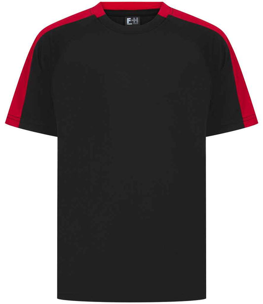 Finden + Hales - Kids Team T-Shirt - LV292 BK/RD 3-4