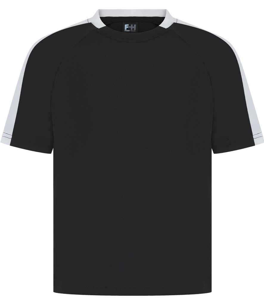 Finden + Hales - Kids Team T-Shirt - LV292 BK/WH 3-4