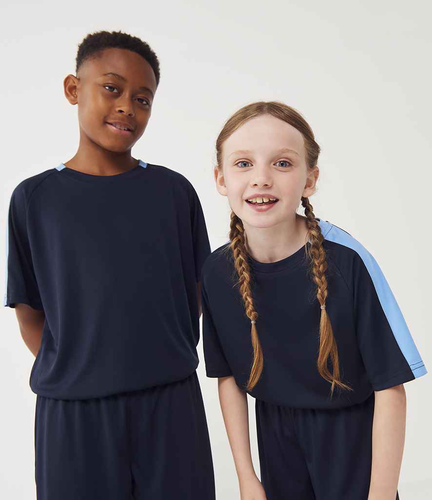Finden + Hales - Kids Team T-Shirt - LV292 NV/SK 3-4