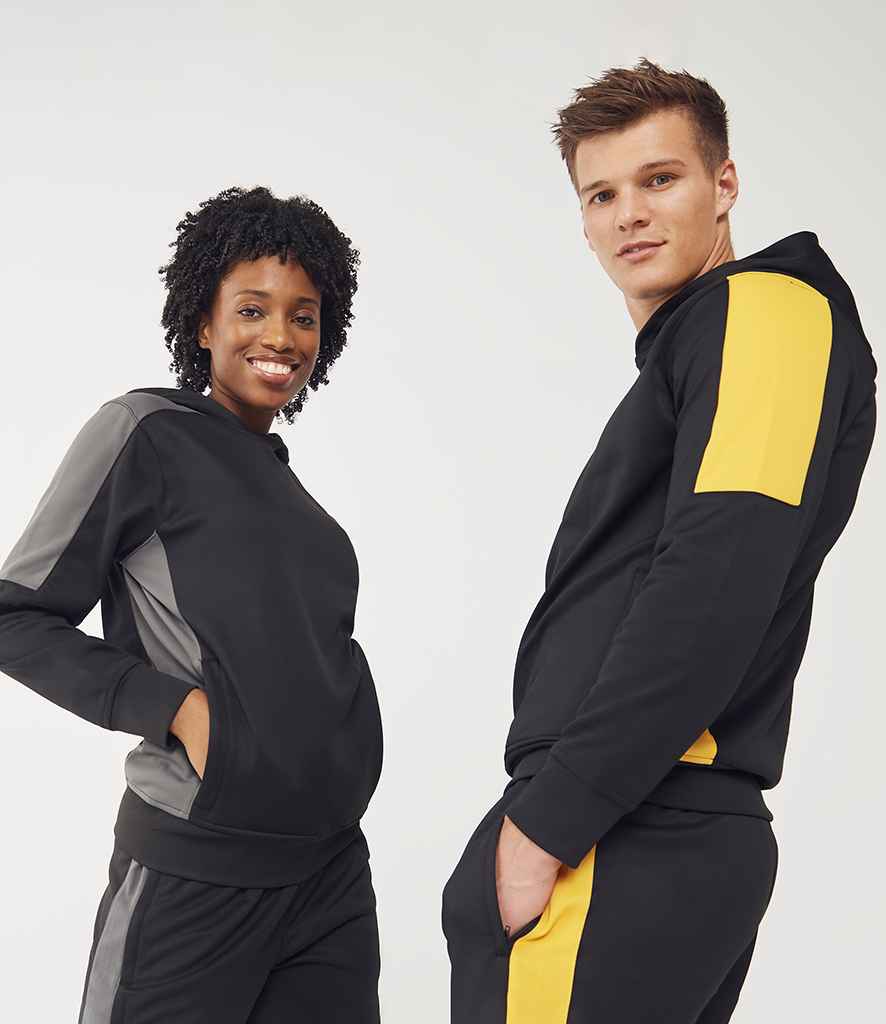 Finden + Hales Unisex Team Hoodie - LV341 BK/GO XXS